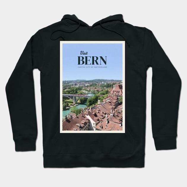 Visit Bern Hoodie by Mercury Club